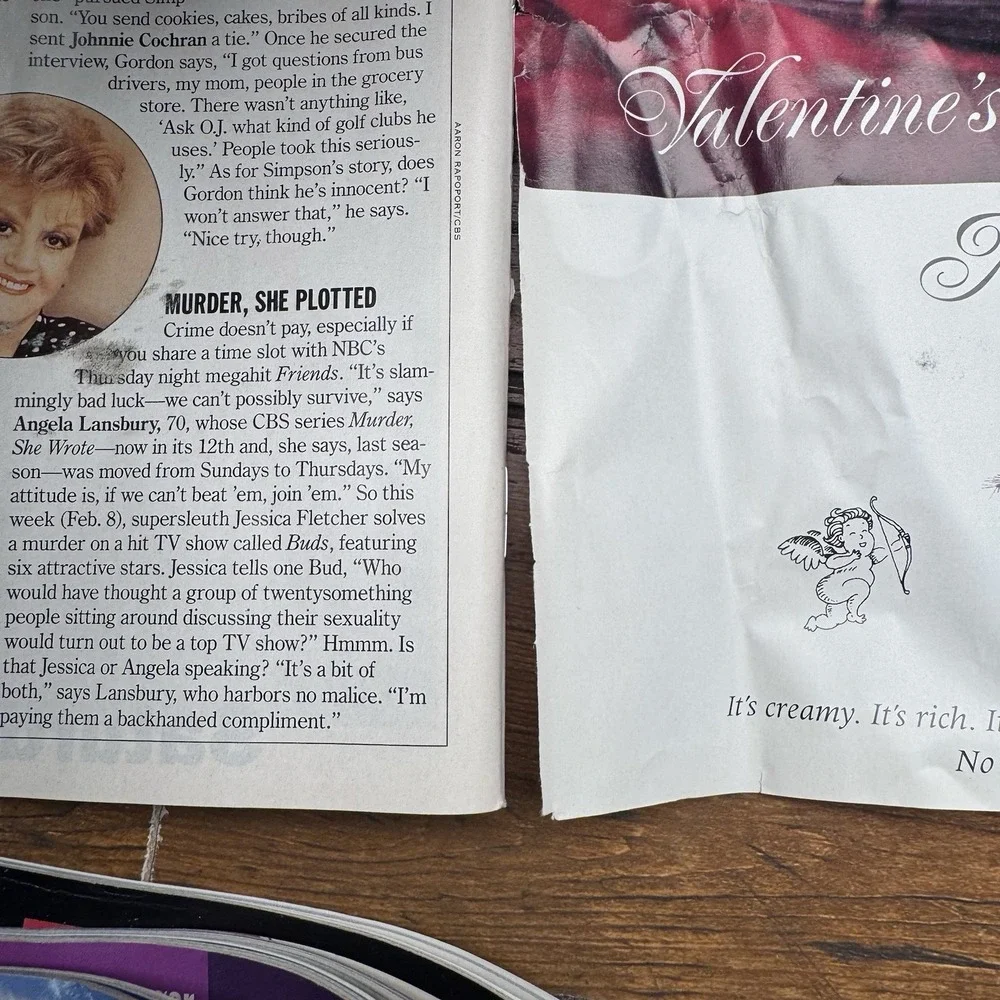 1996 February 12 PEOPLES WEEKLY The Greatest Love Stories of The Century (CP83)